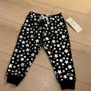 Brand new Guess Kids metallic star joggers